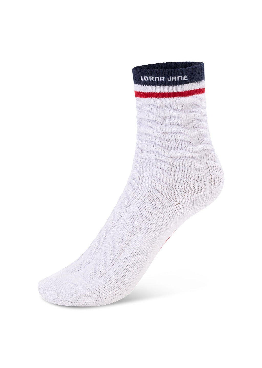 LJ Cable Knit Scrunch Socks