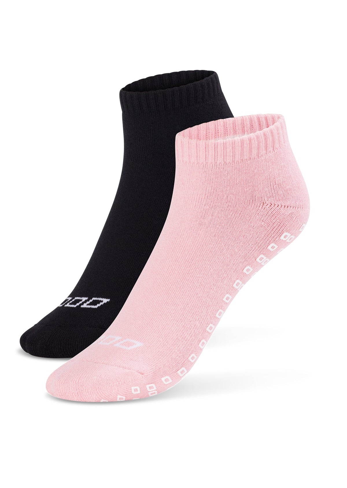 2Pk Icon Pilates Grip Socks