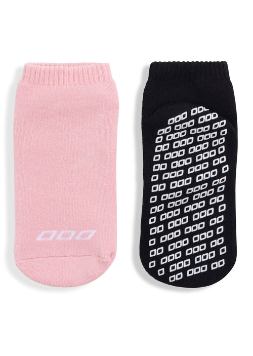 2Pk Icon Pilates Grip Socks