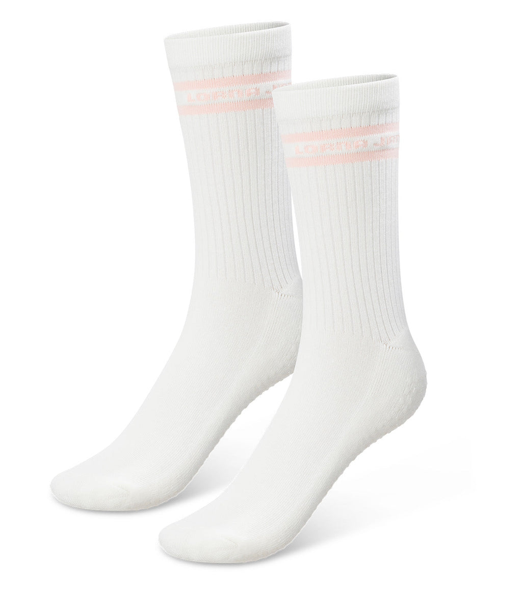 Pilates Grip Crew Socks