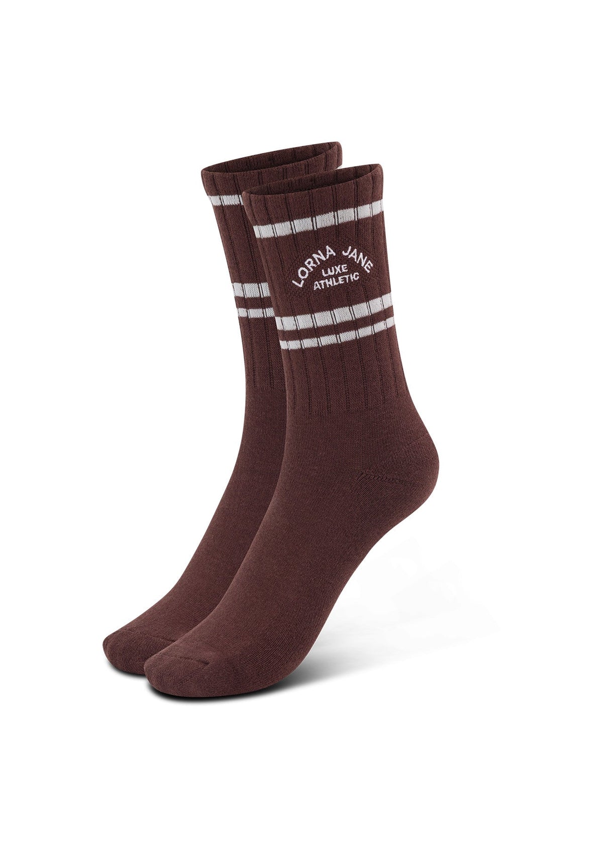 Lotus Crew Socks