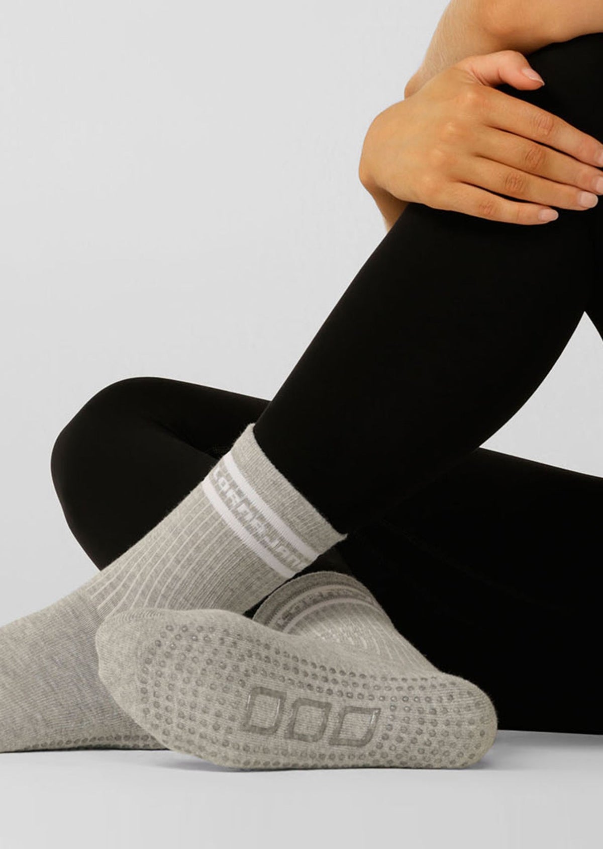 Pilates Grip Crew Socks