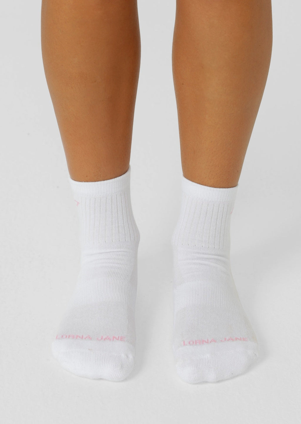 LJ Quarter Crew Socks