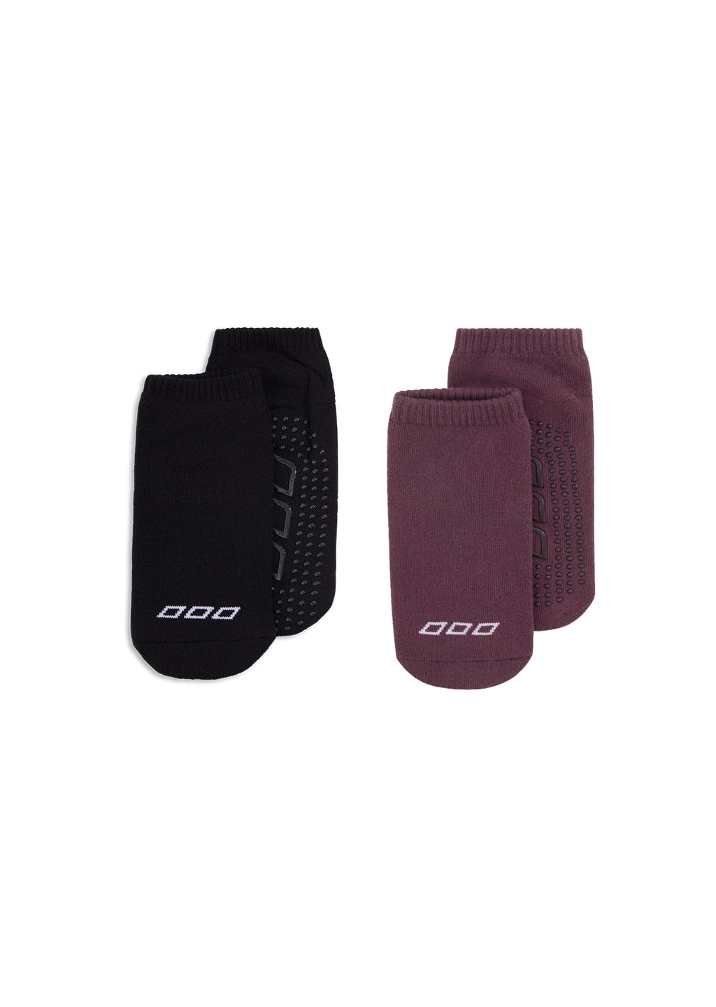 2PK Icon Pilates Grip Socks
