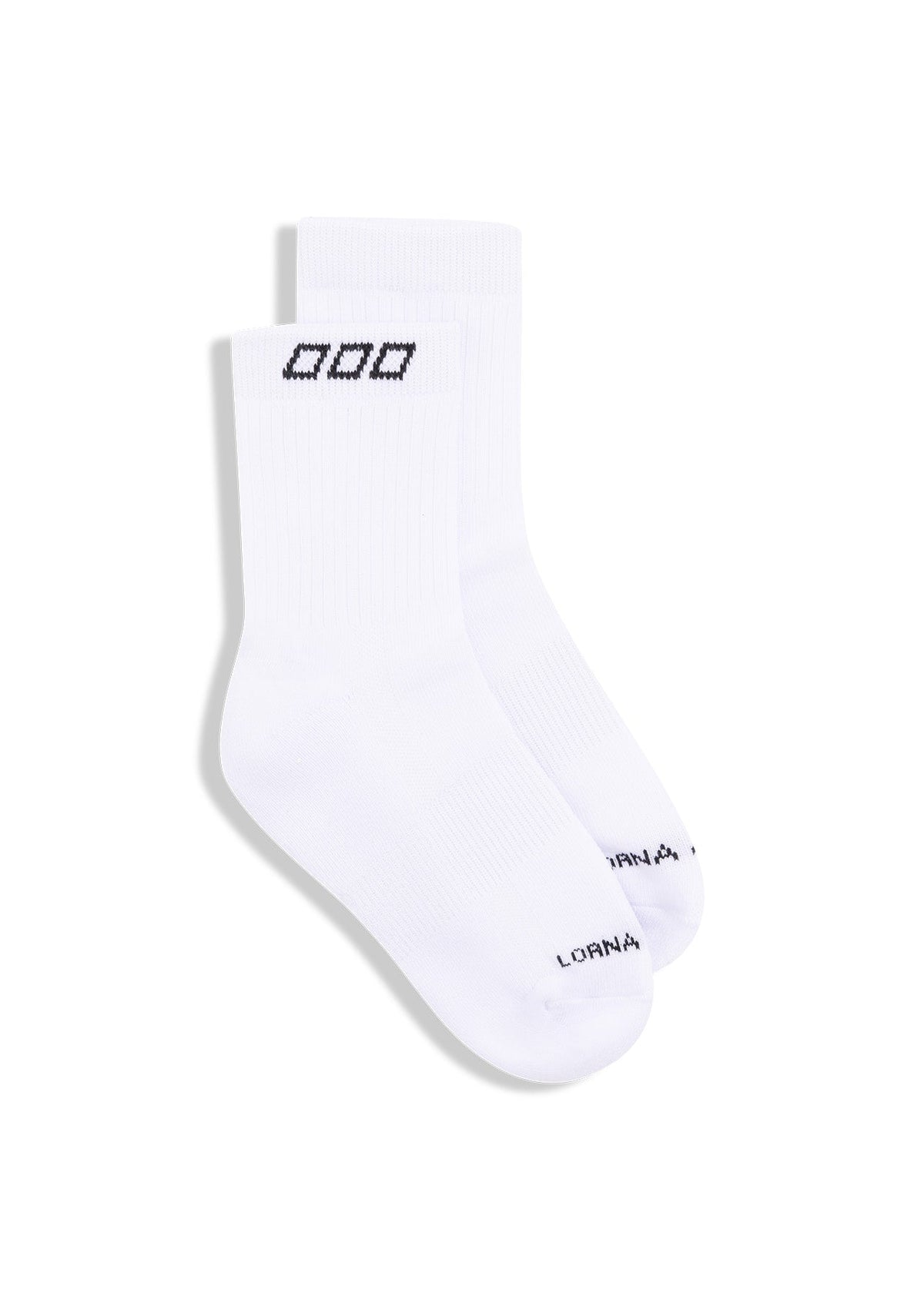 3PK LJ Quarter Crew Socks