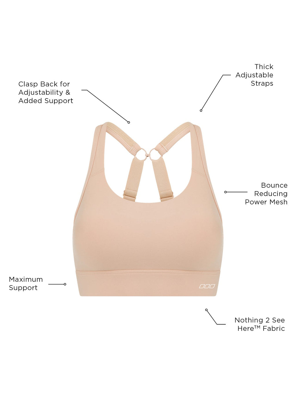 Amy Maximum Support Sports Bra