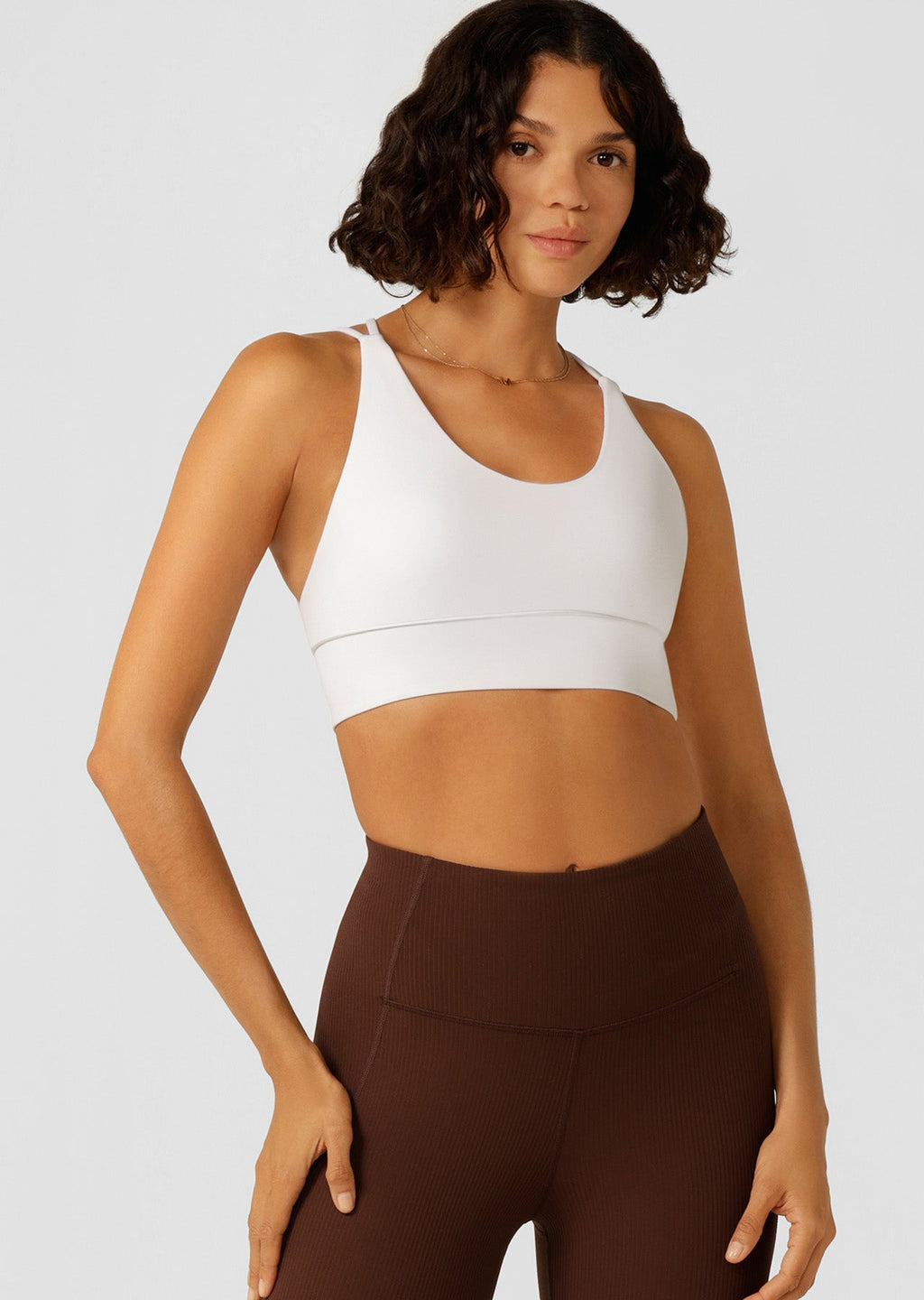 Lotus Longline Sports Bra