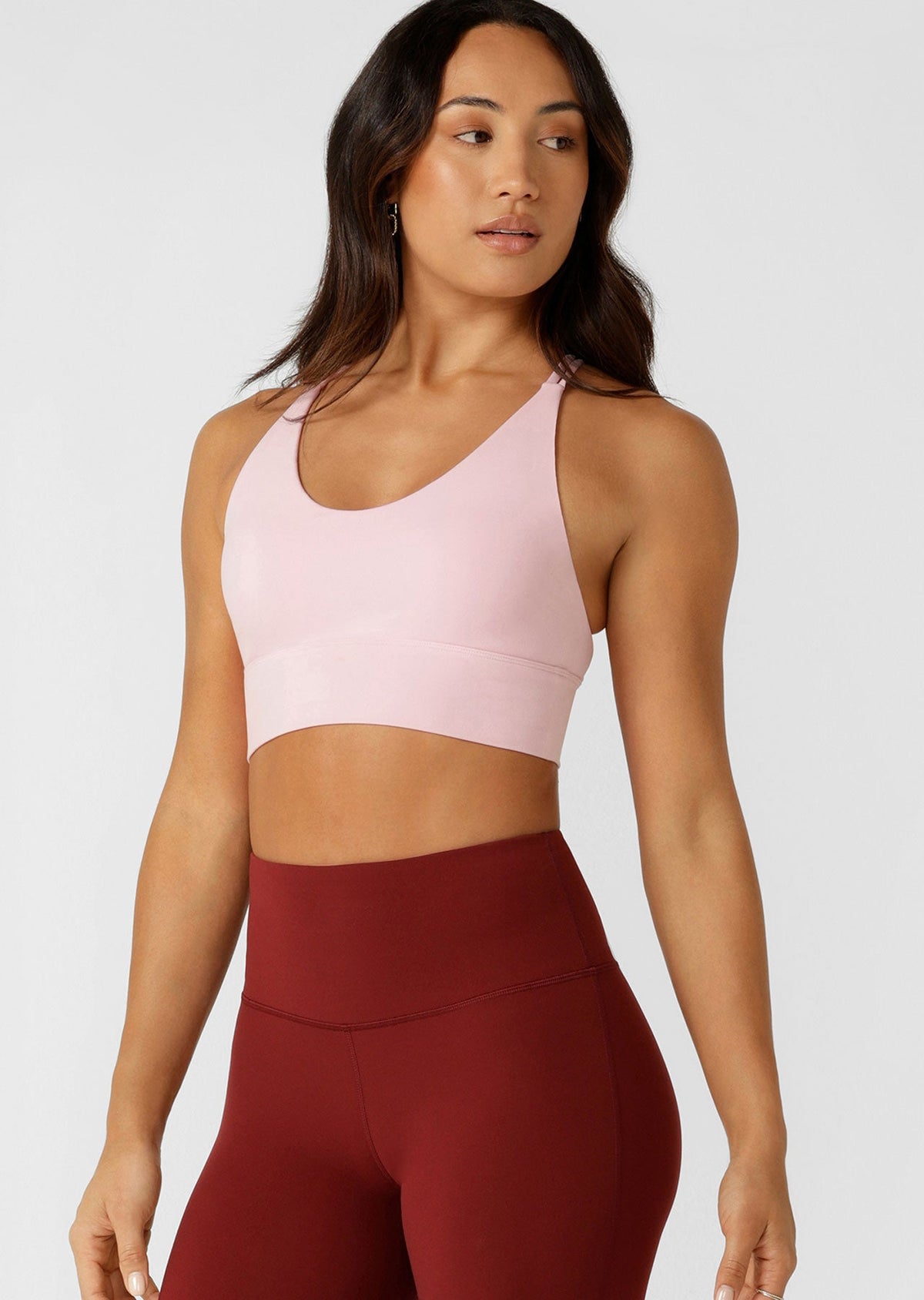 Lotus Longline Sports Bra