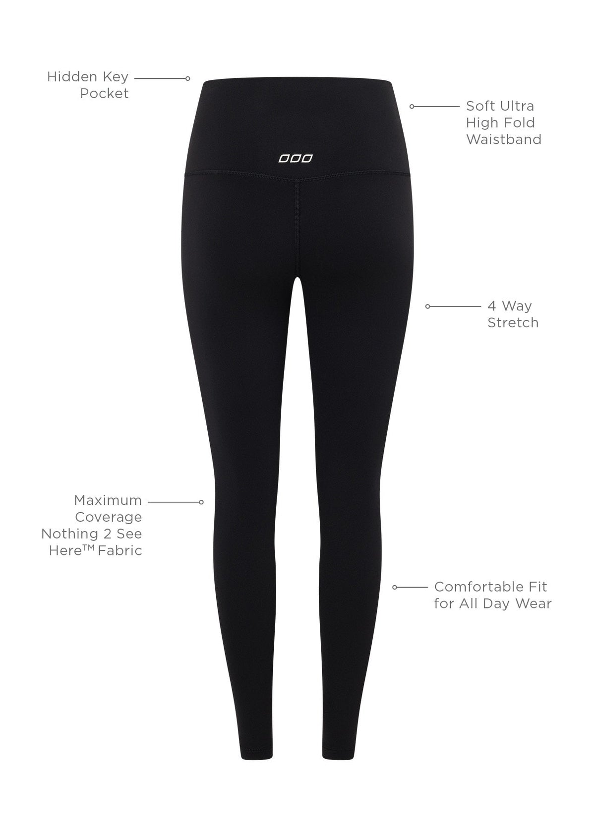Hi-Fold Lotus Ankle Biter Leggings
