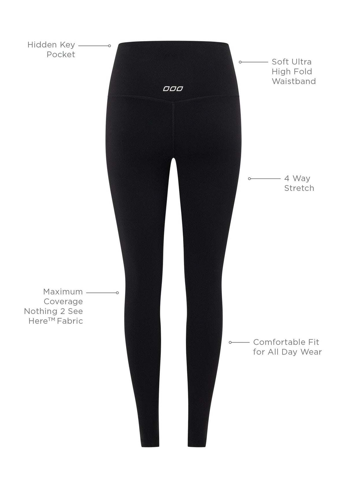 Hi-Fold Lotus Full Length Leggings
