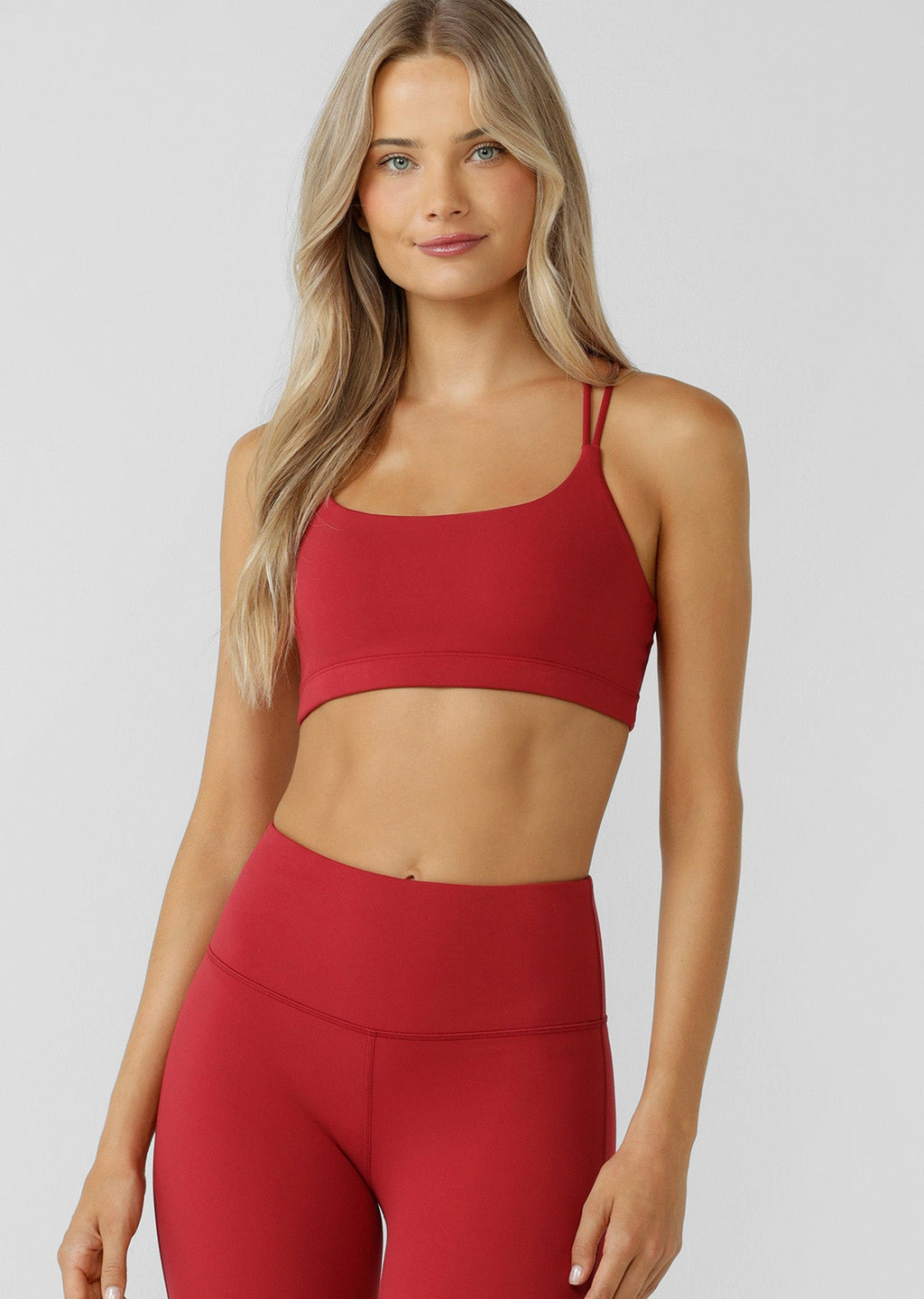 Lotus Cropped Sports Bra