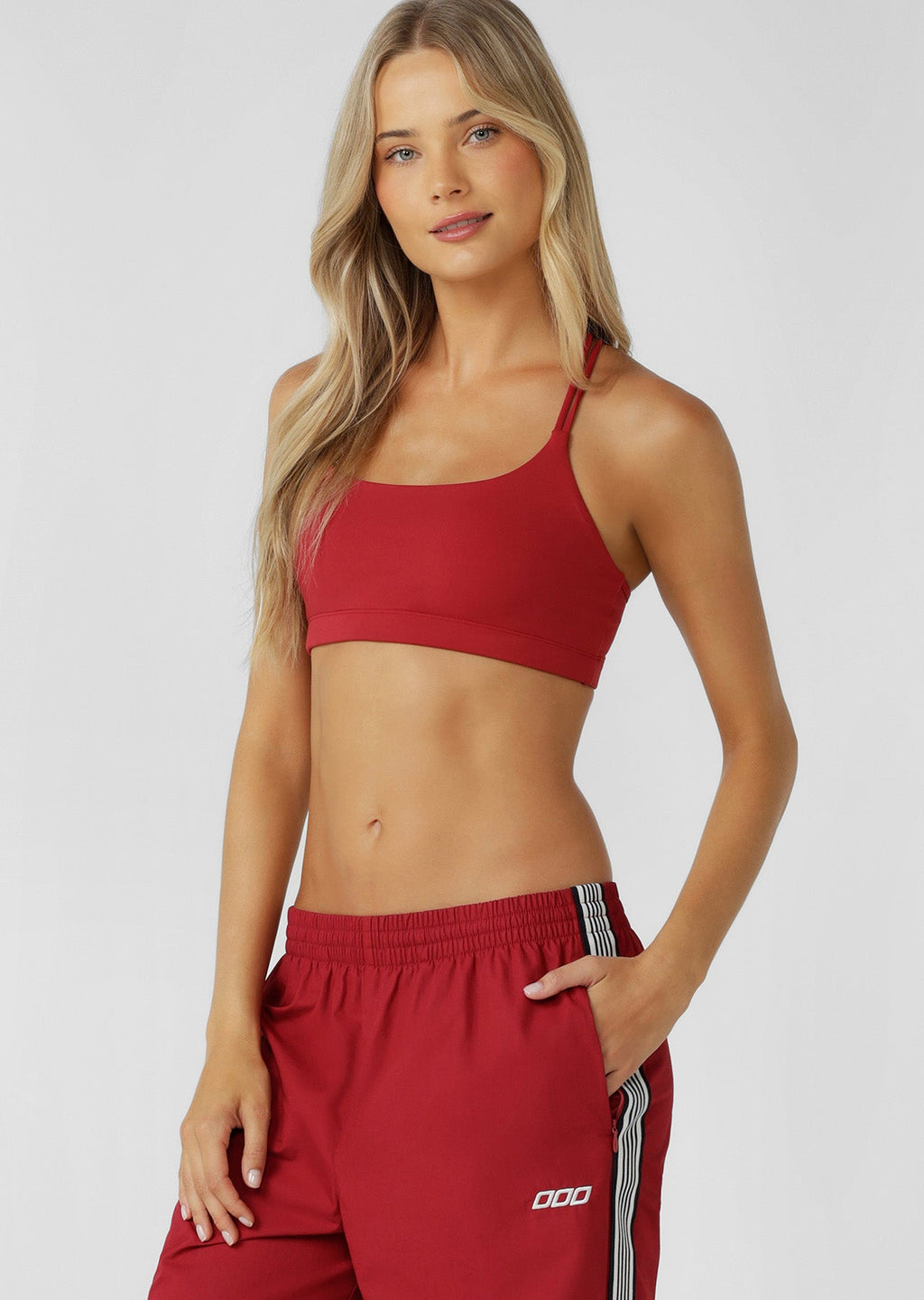 Lotus Cropped Sports Bra