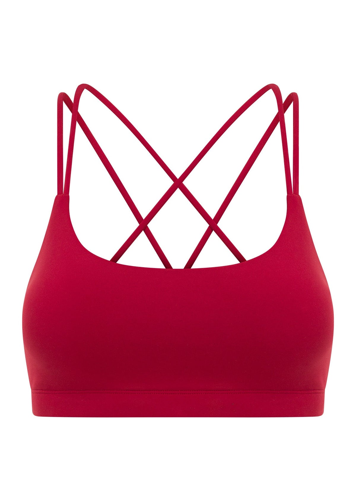 Lotus Cropped Sports Bra