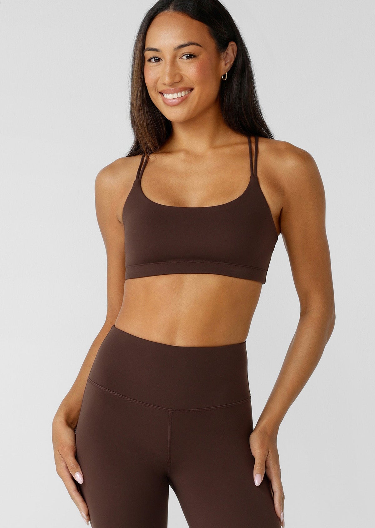 Lotus Cropped Sports Bra