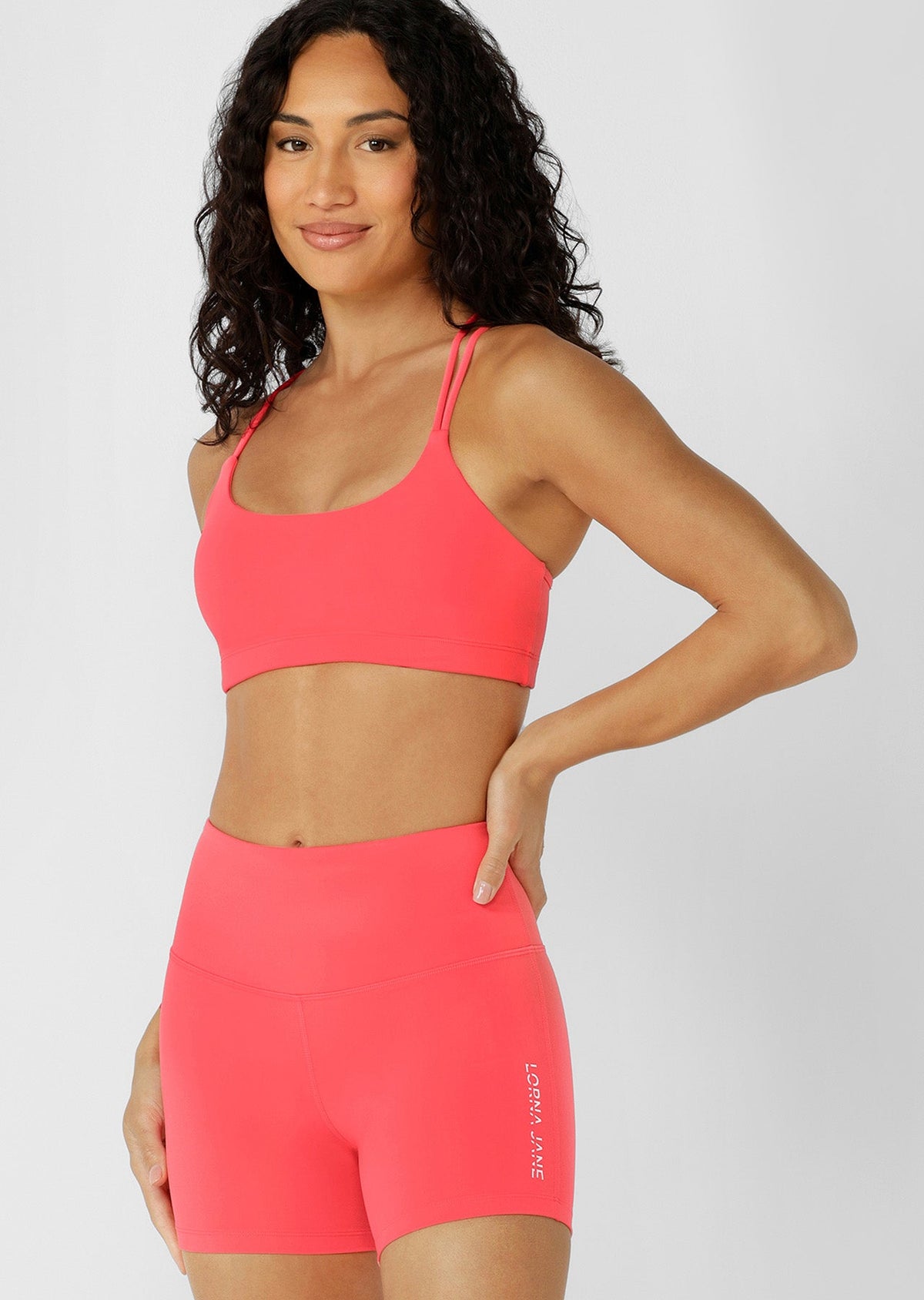 Lotus Cropped Sports Bra