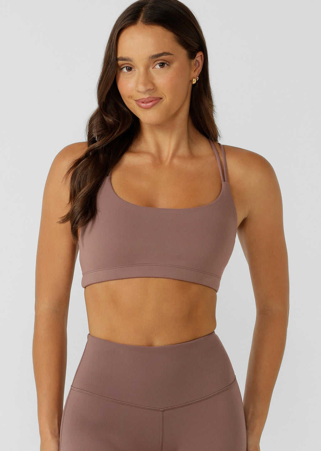 Lotus Cropped Sports Bra