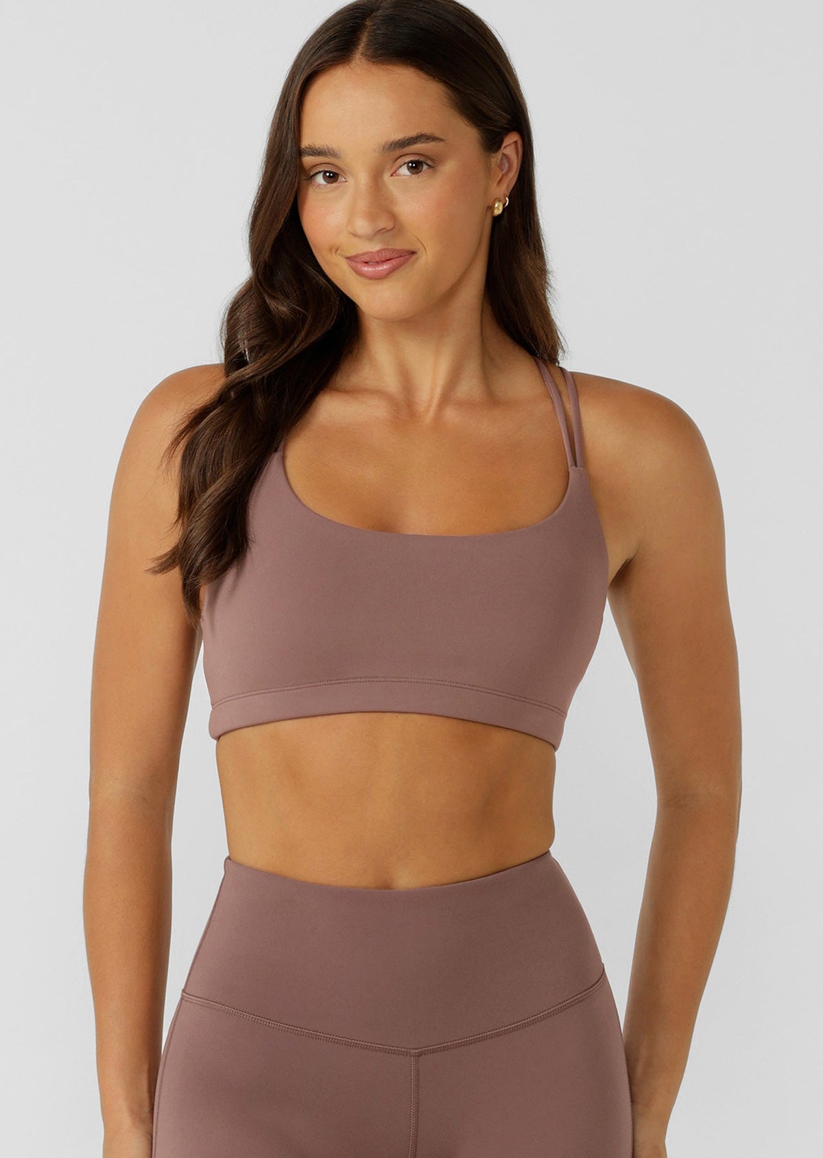 Lotus Cropped Sports Bra