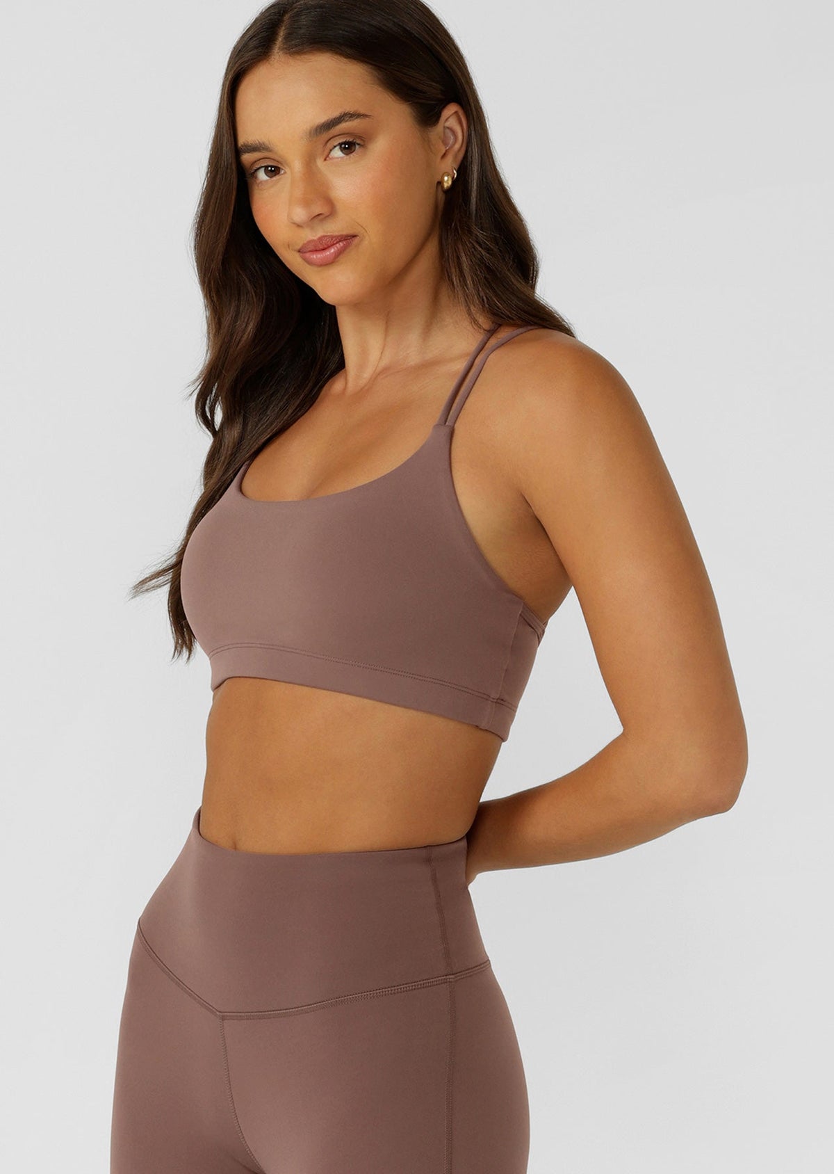 Lotus Cropped Sports Bra