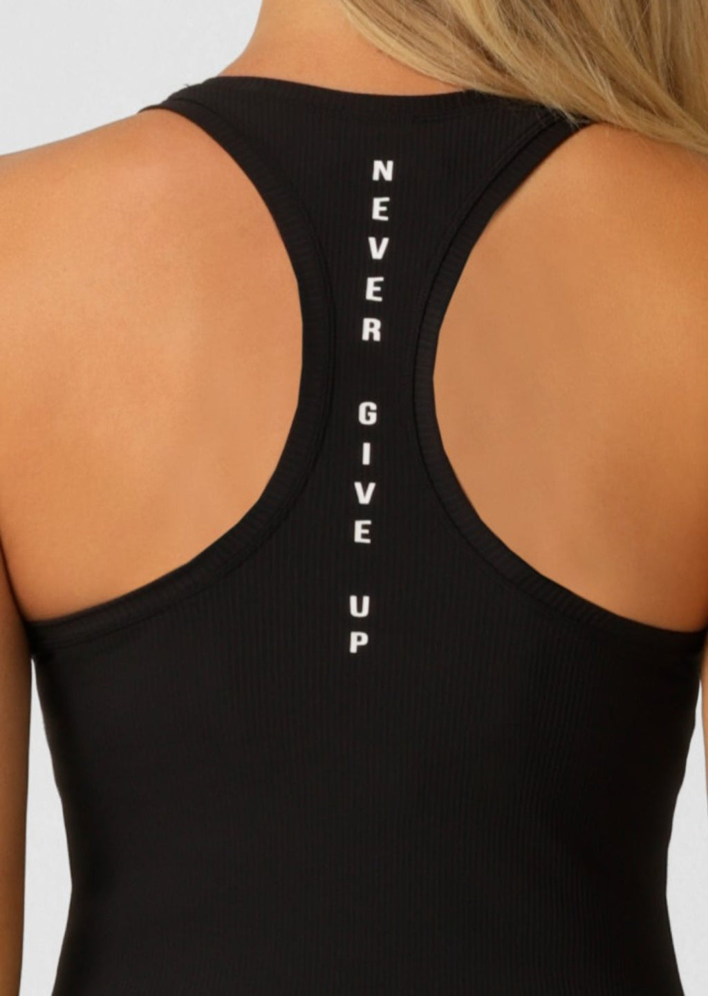 Amy Fitted Active Rib Tank