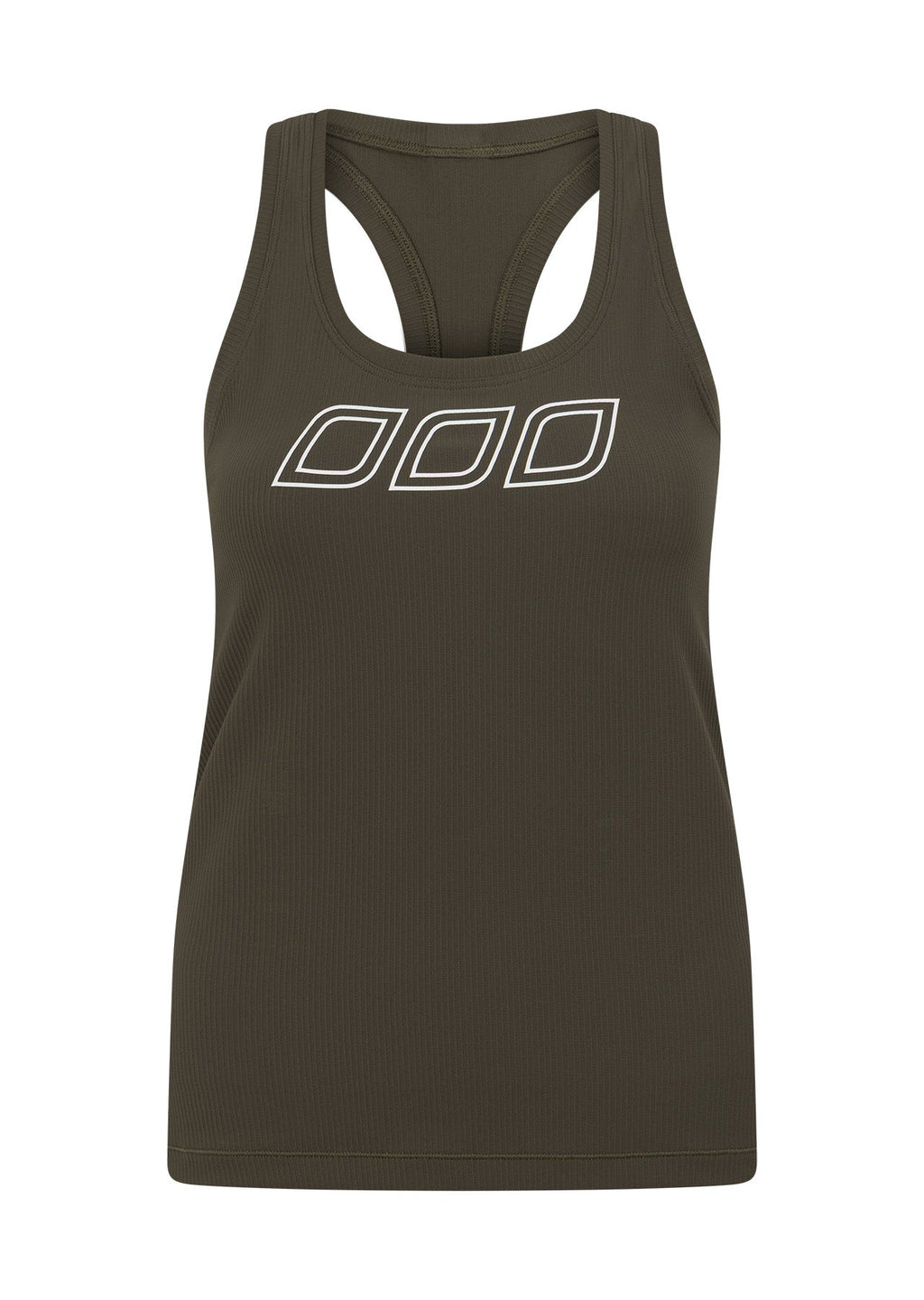 Amy Fitted Active Rib Tank
