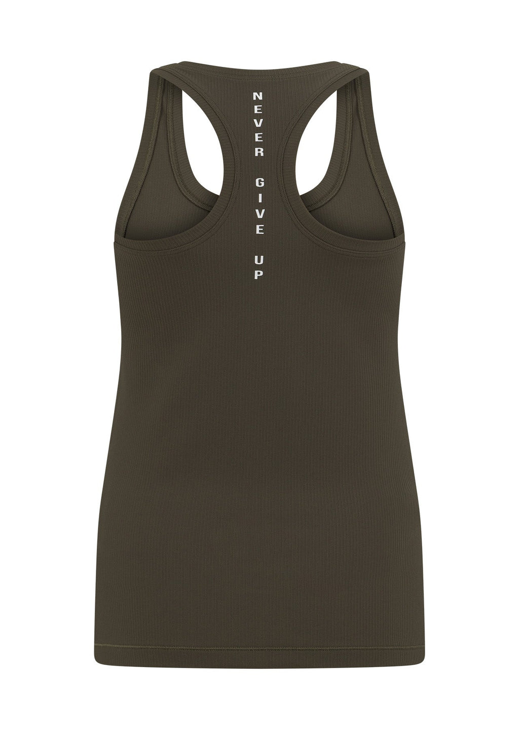 Amy Fitted Active Rib Tank