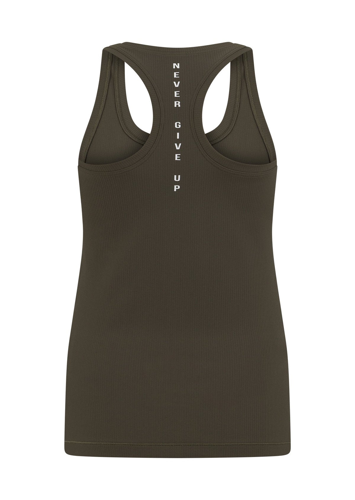 Amy Fitted Active Rib Tank