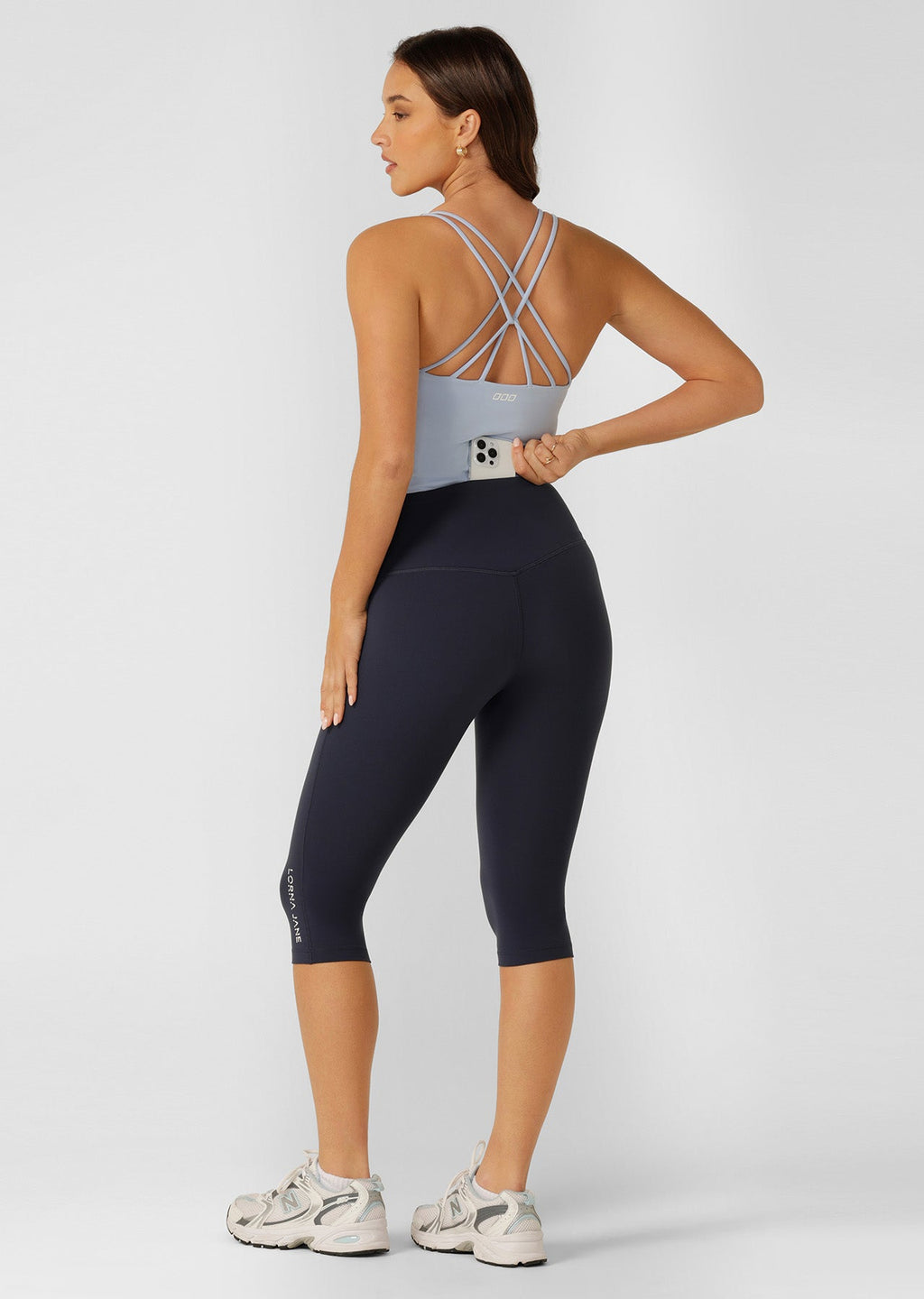 Lotus No Chafe Phone Pocket 3/4 Leggings