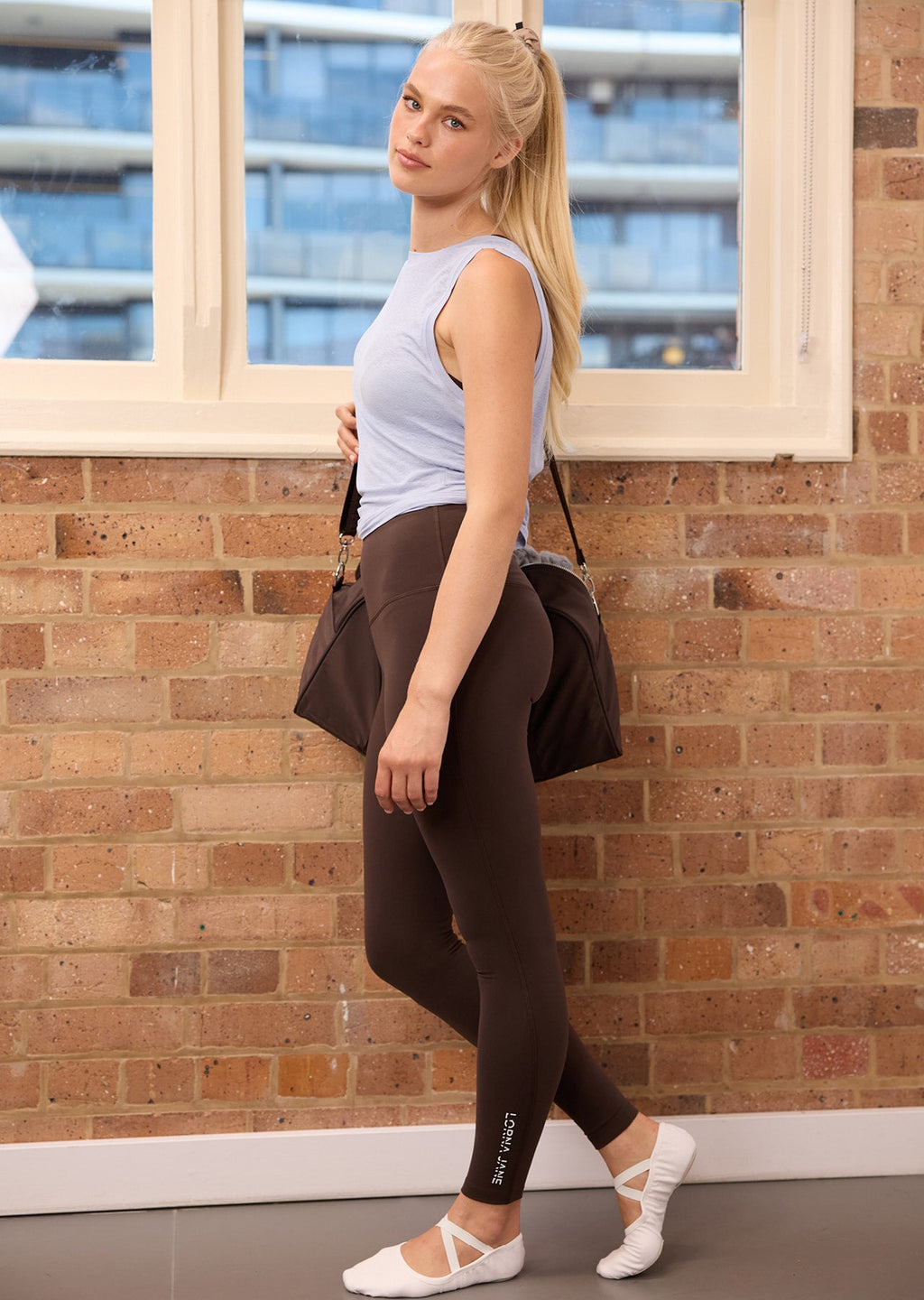 Lotus No Chafe Phone Pocket Full Length Leggings