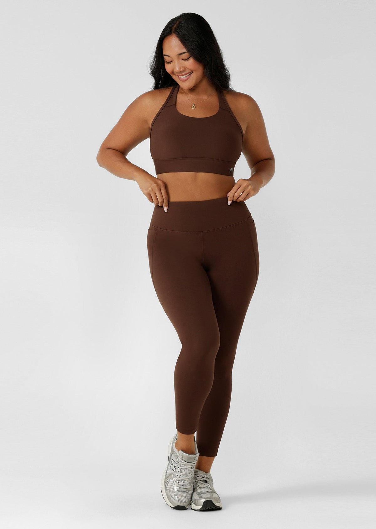 Amy No Chafe Phone Pocket Full Length Leggings