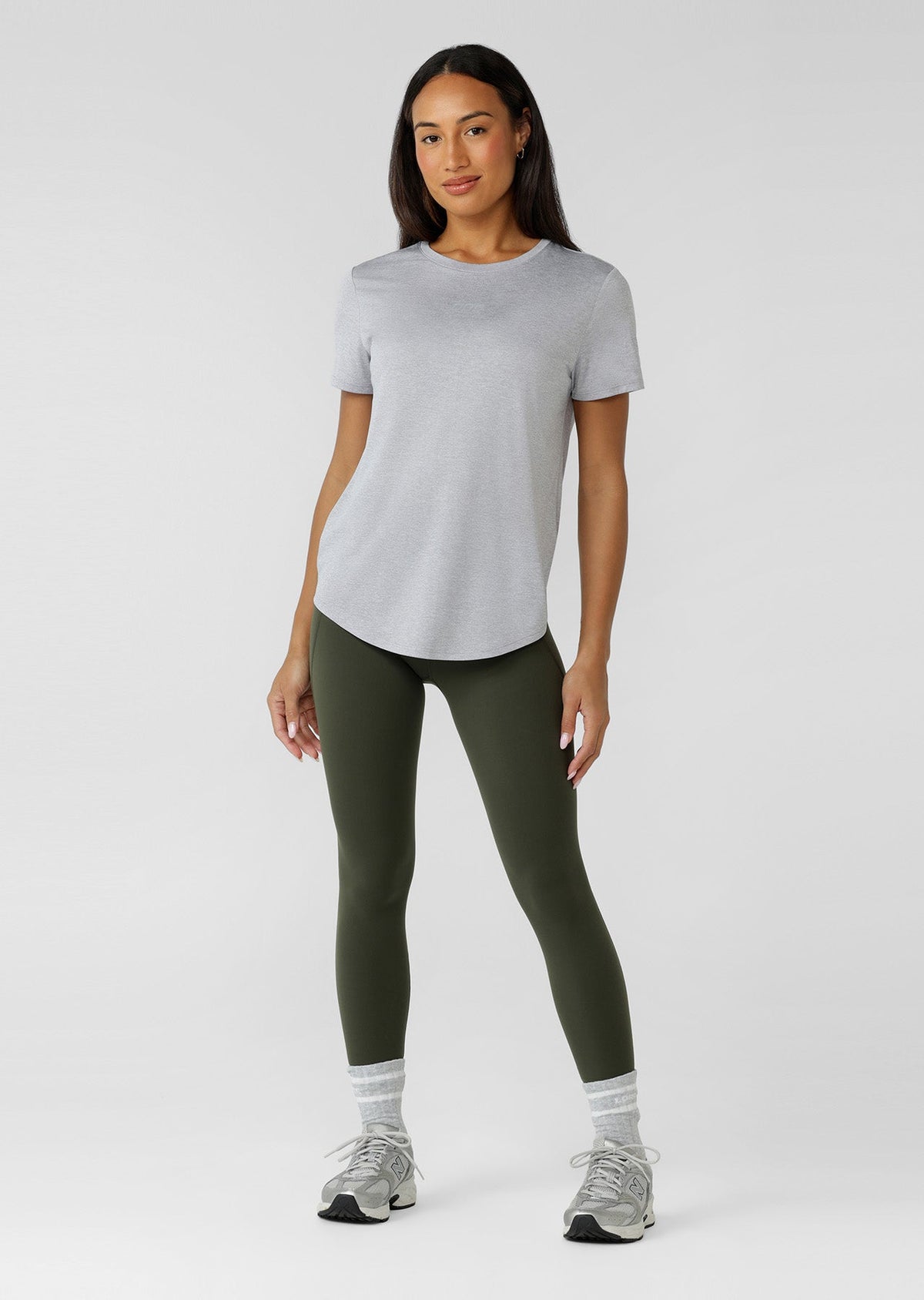 Amy No Chafe Phone Pocket Full Length Leggings