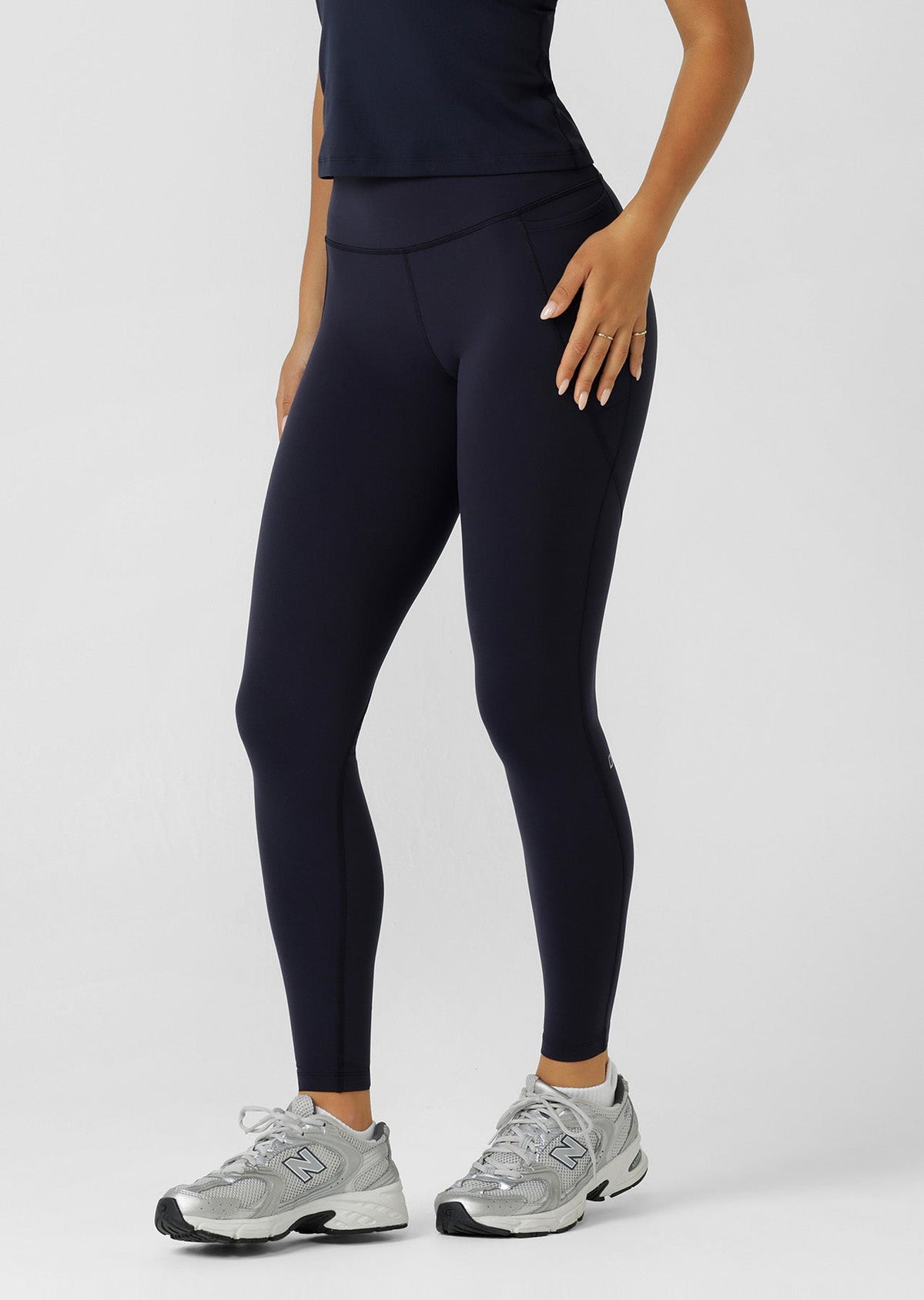 Amy No Chafe Phone Pocket Full Length Leggings