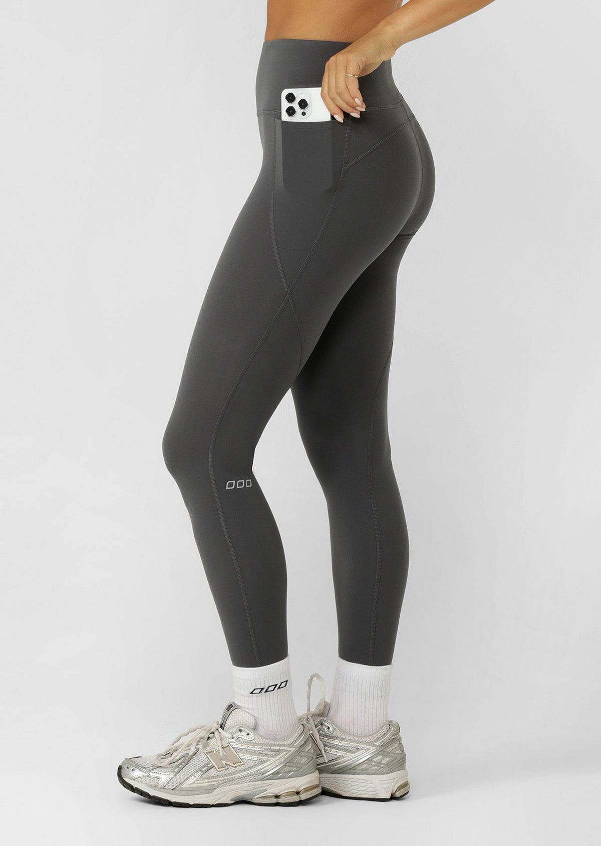 Amy No Chafe Phone Pocket Full Length Leggings