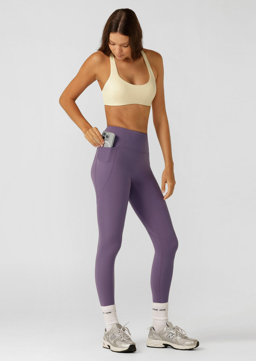 Amy No Ride Phone Pocket Ankle Biter Leggings
