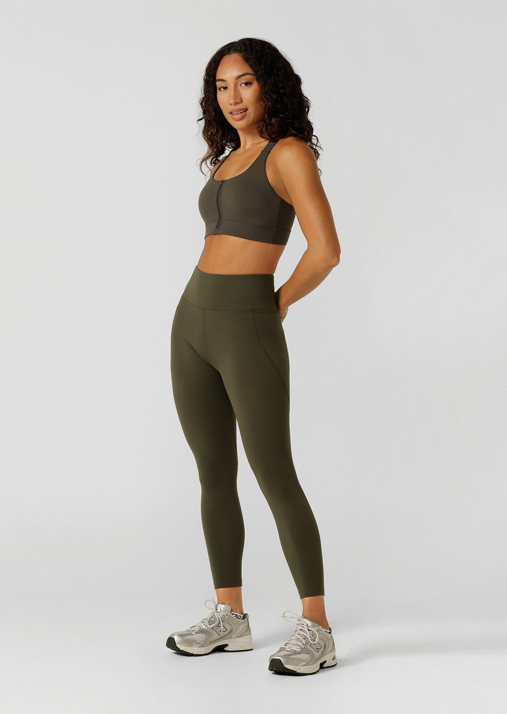 Easy Zip On Max Support Sports Bra