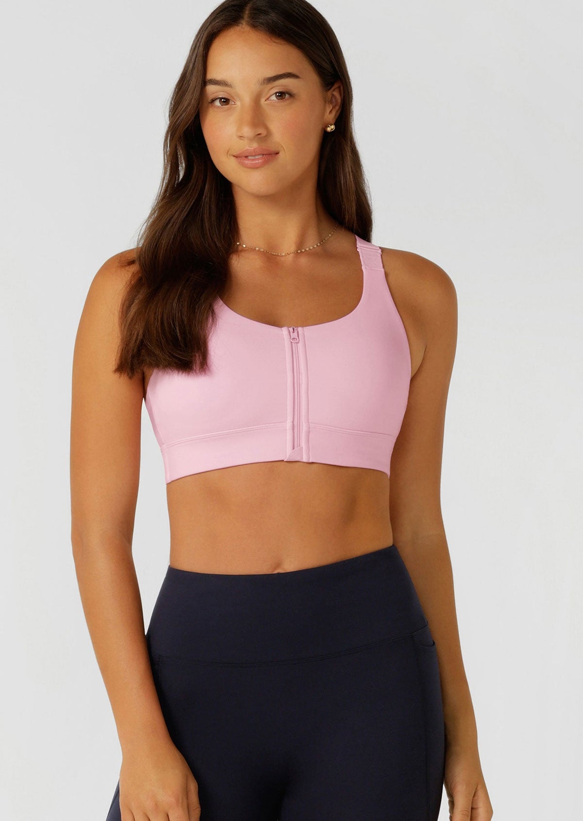 Easy Zip On Max Support Sports Bra