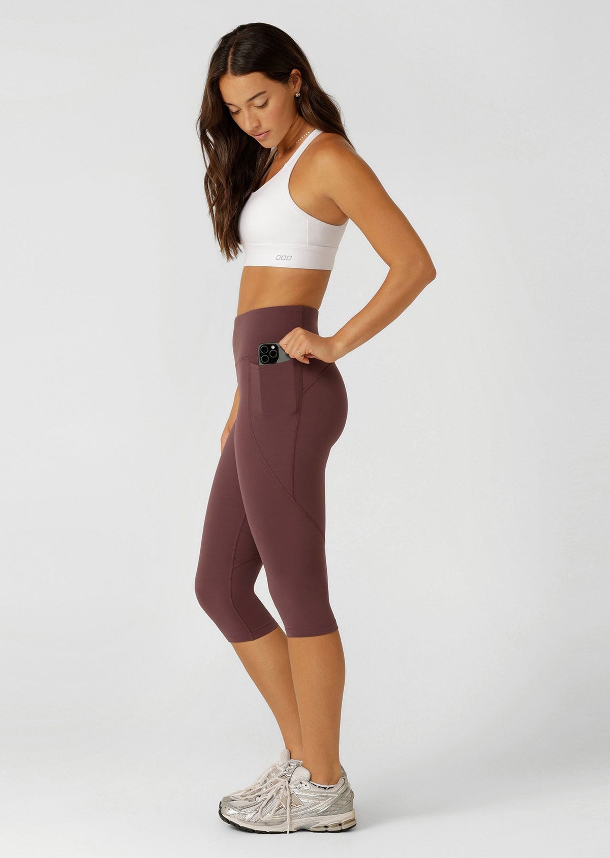 Amy No Ride Phone Pocket 3/4 Leggings
