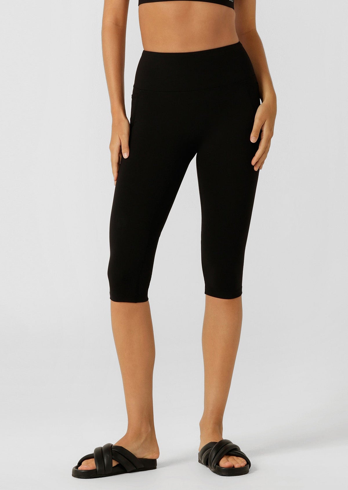 Amy No Ride Phone Pocket 3/4 Leggings