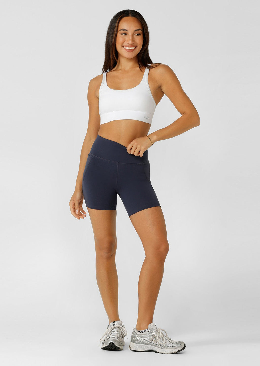 Amy No Chafe Phone Pocket 14cm Bike Shorts