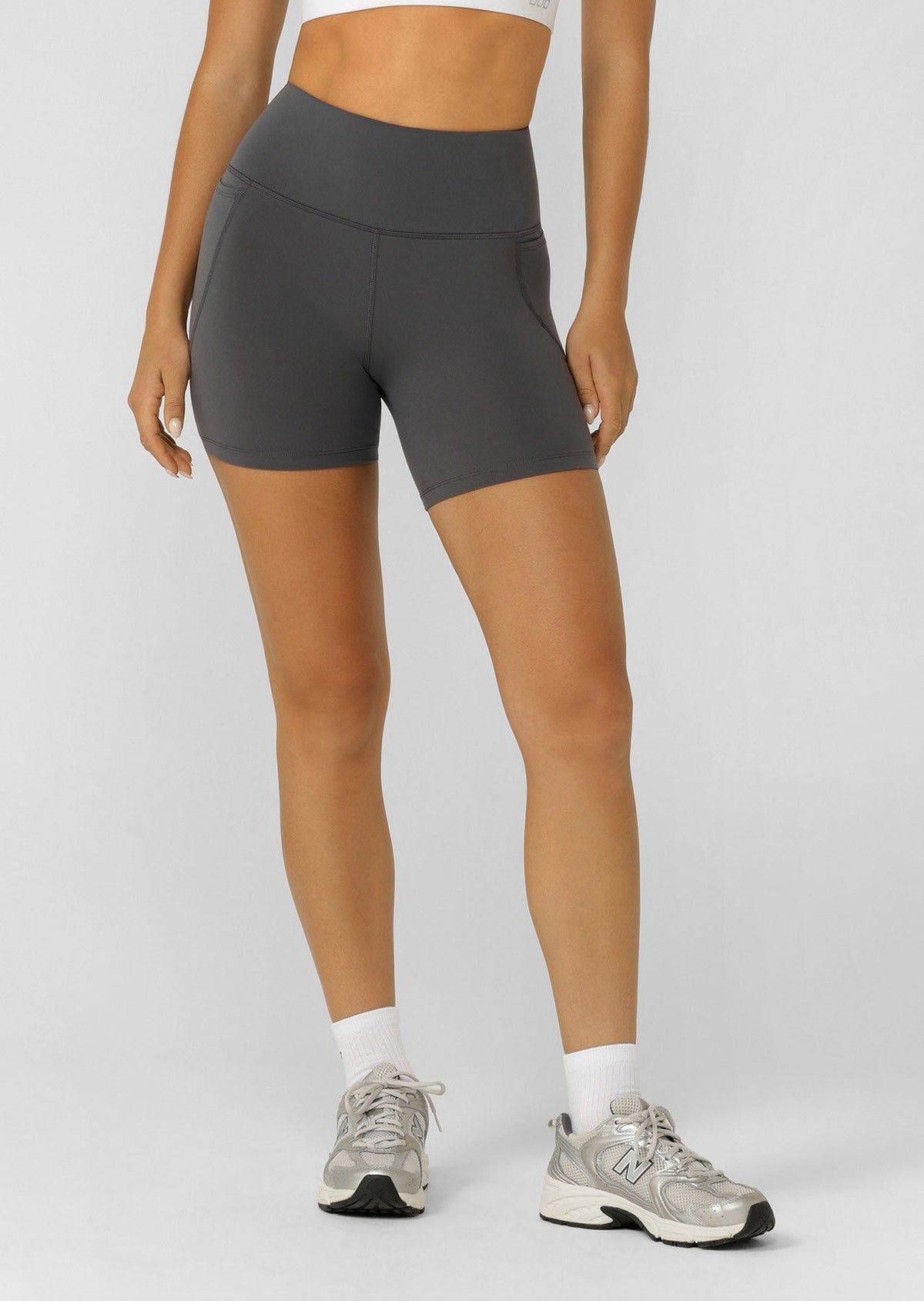 Amy No Chafe Phone Pocket 14cm Bike Shorts
