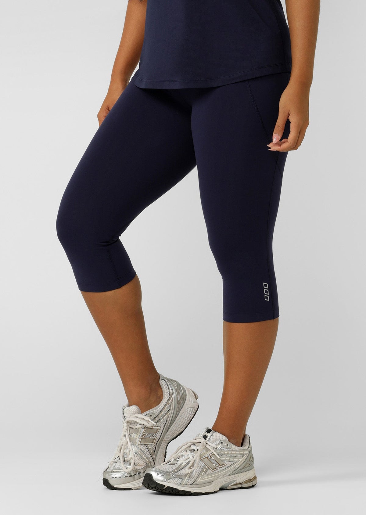 Amy No Chafe Phone Pocket 3/4 Leggings