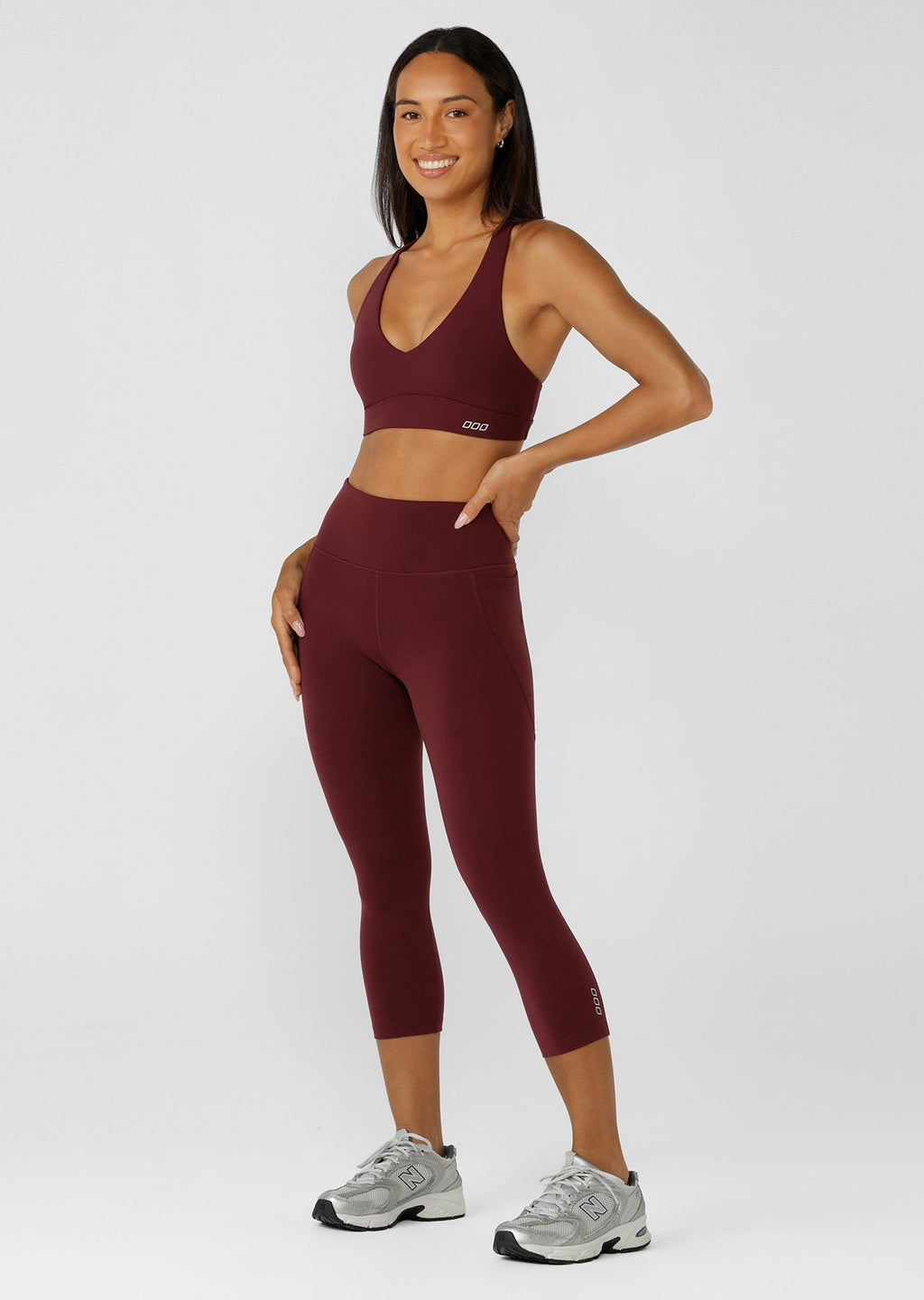 Amy No Chafe Phone Pocket 7/8 Leggings