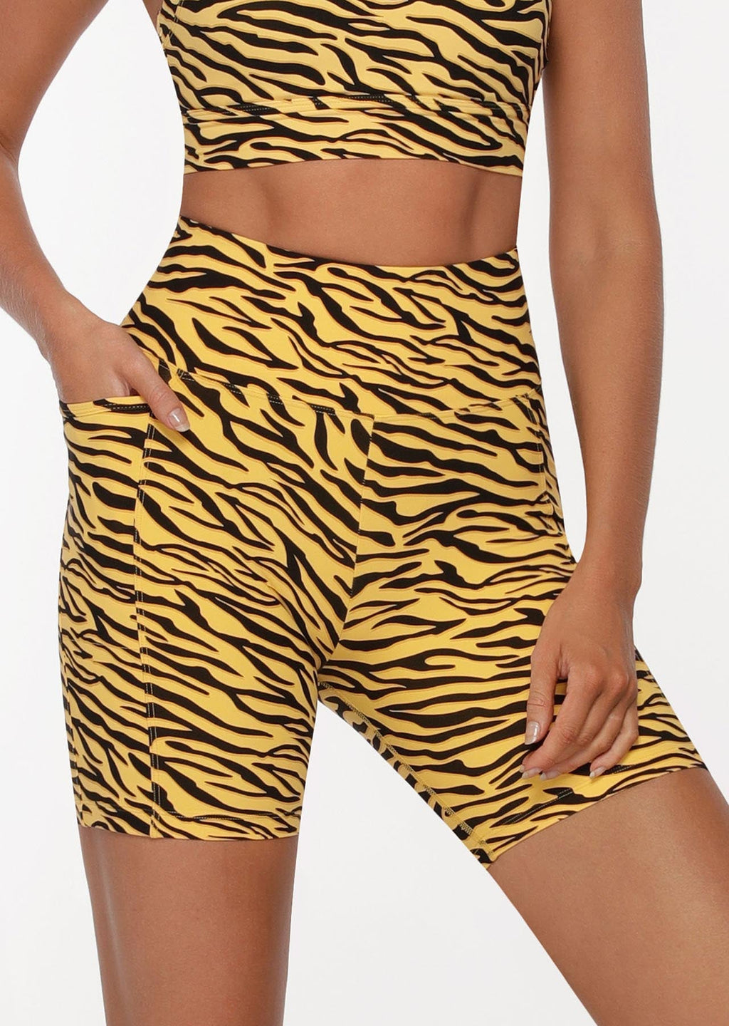 Amy Phone Pocket Bike Shorts