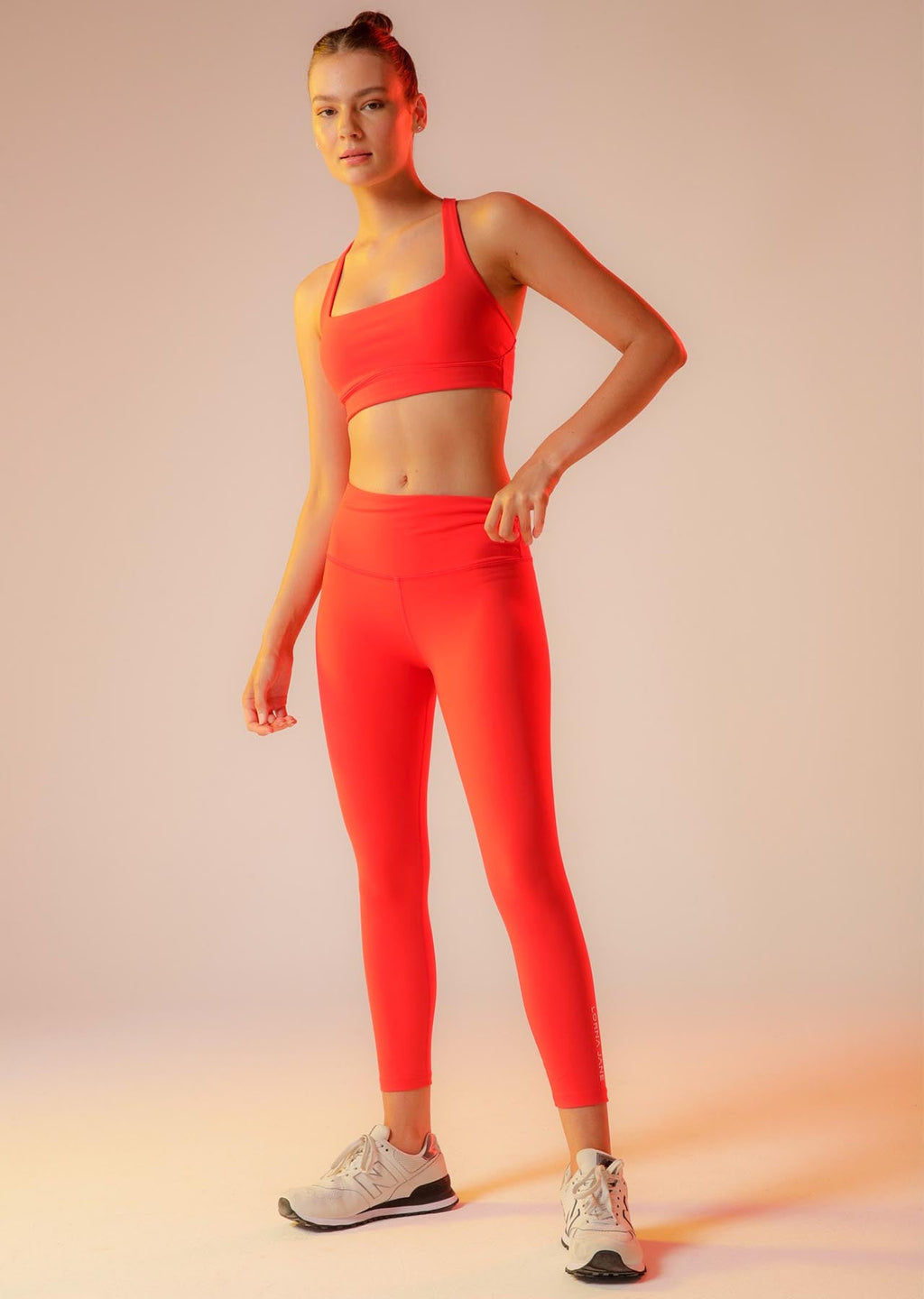 Curved Recycled Sports Bra