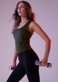 Drawstring Active Tank