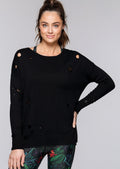 Alexa Distressed Knit