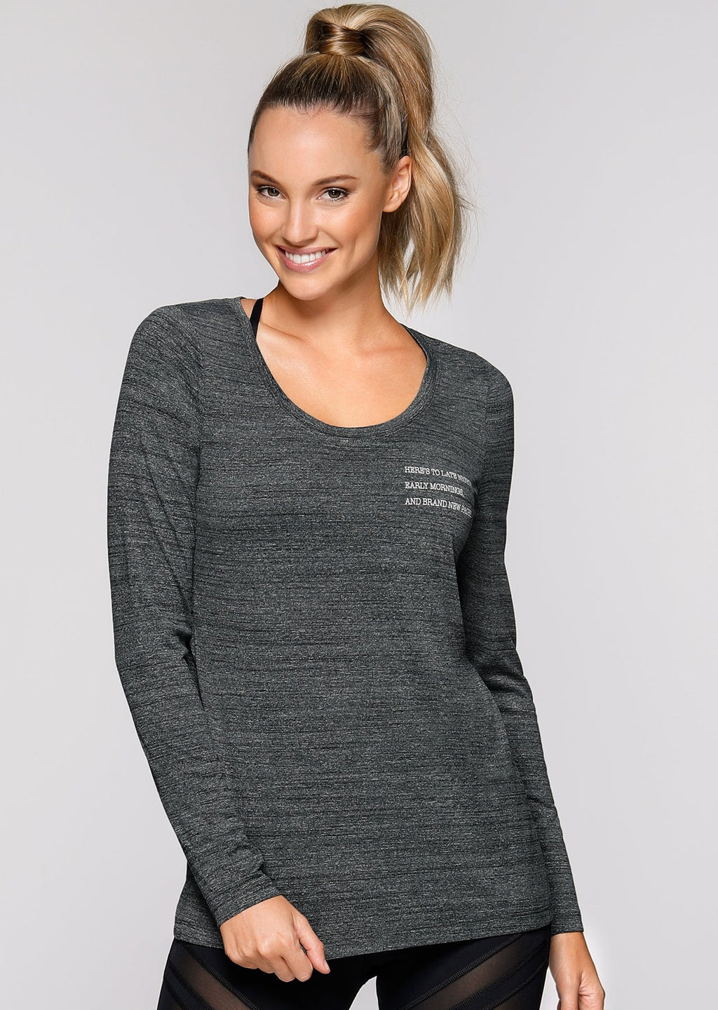 All Rounder L/Slv Active Top