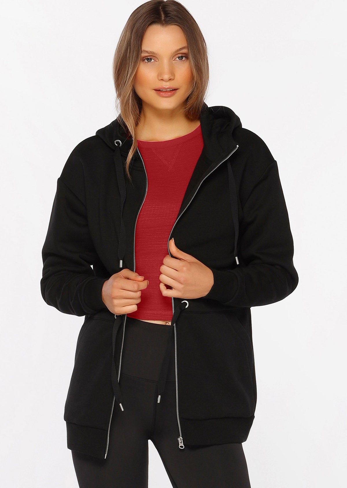 All Rounder Zip Thru Hoodie