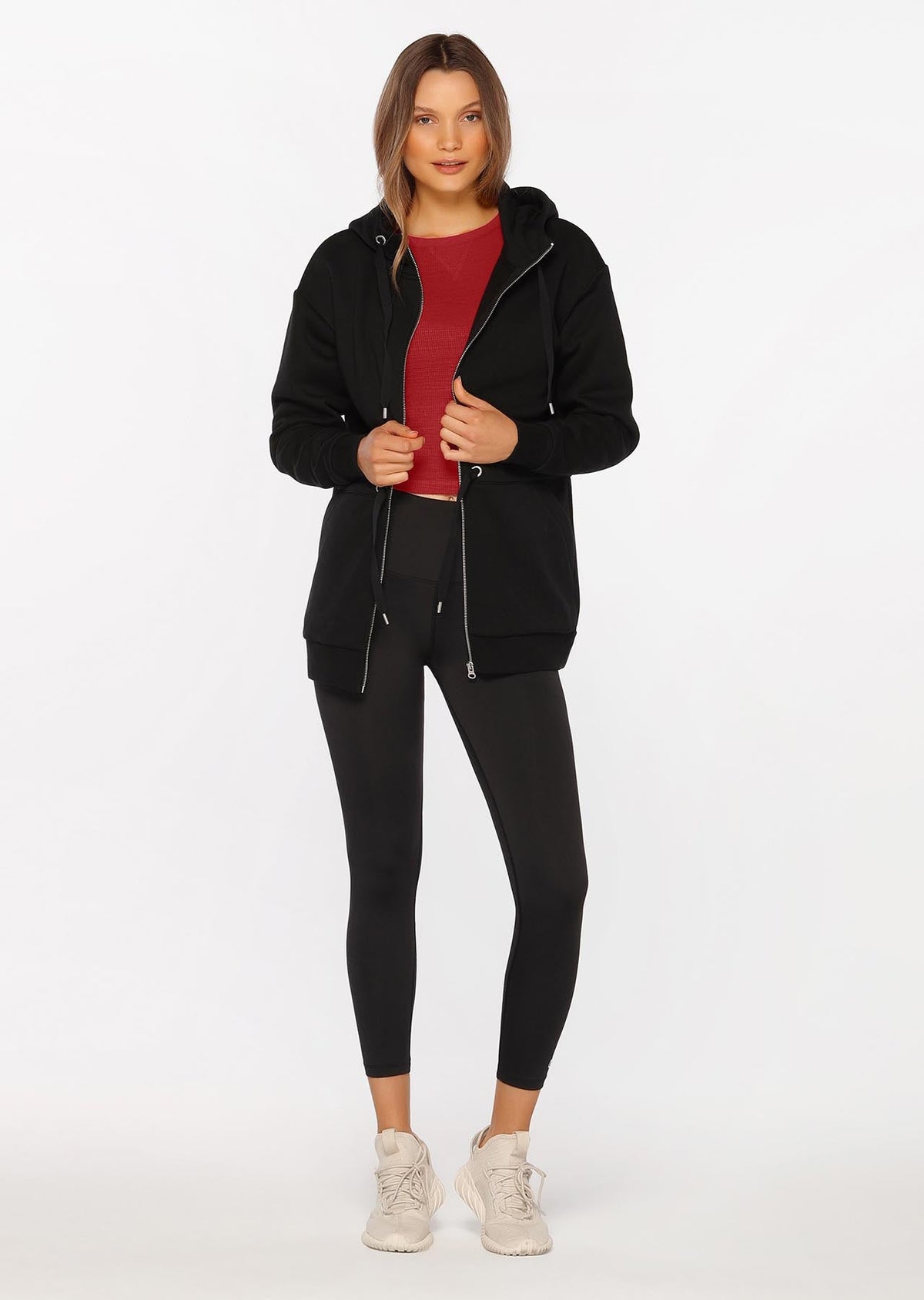 All Rounder Zip Thru Hoodie
