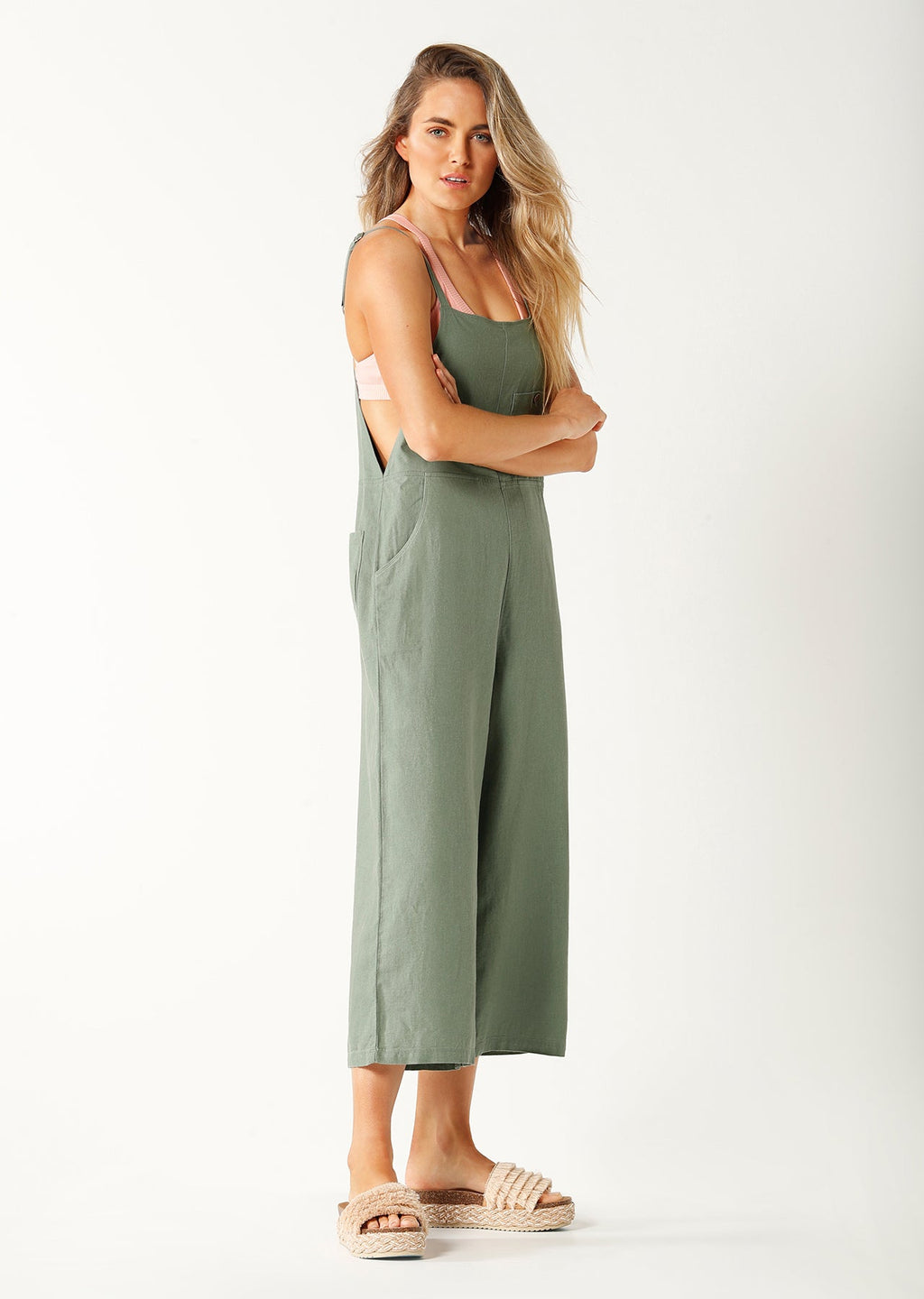 Allday Linen Overalls
