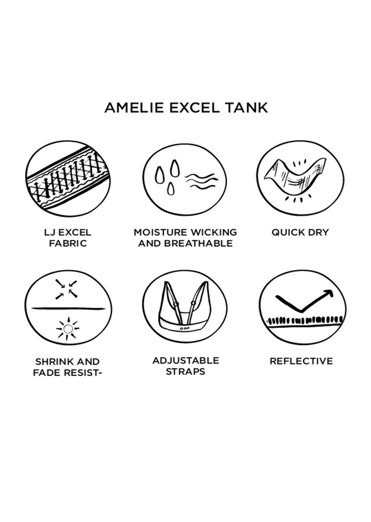 Amelie Excel Tank